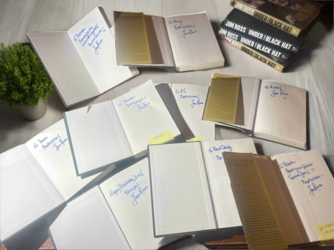 JR's Garage Sale Autographed Under the Black Hat | Garage Sale Edition