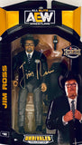 Autographed AEW Jim Ross Collectible + Defender Case-Unrivaled