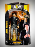 AEW Jim Ross Collectible-Unrivaled + Defender Case